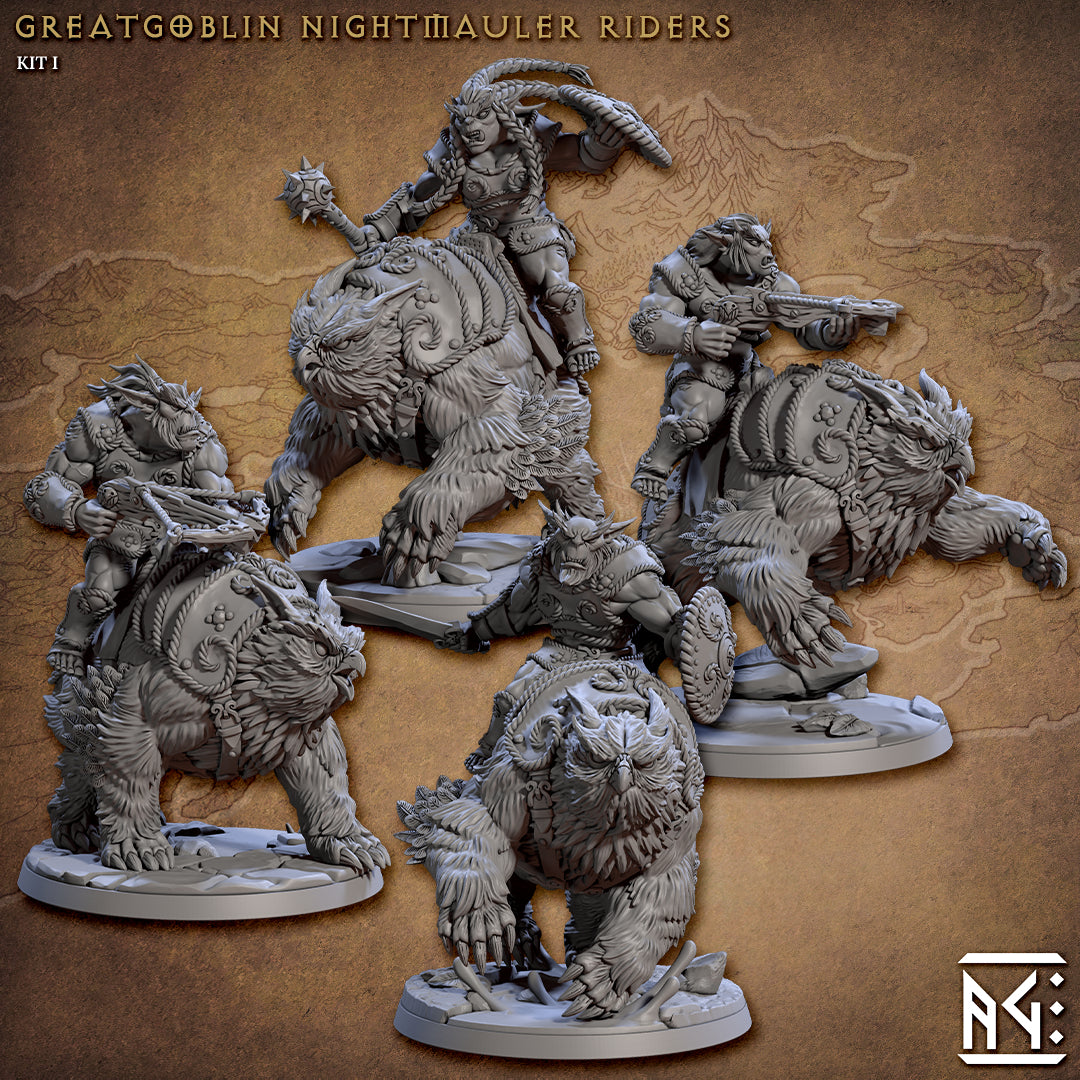 Greatgoblin Nightmauler Riders from Artisan Guild