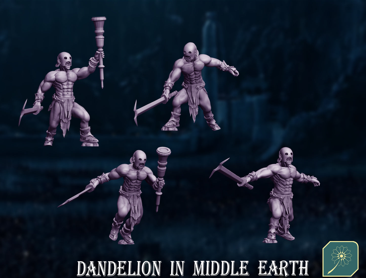Forked Fortress Half-Orc Berserkers