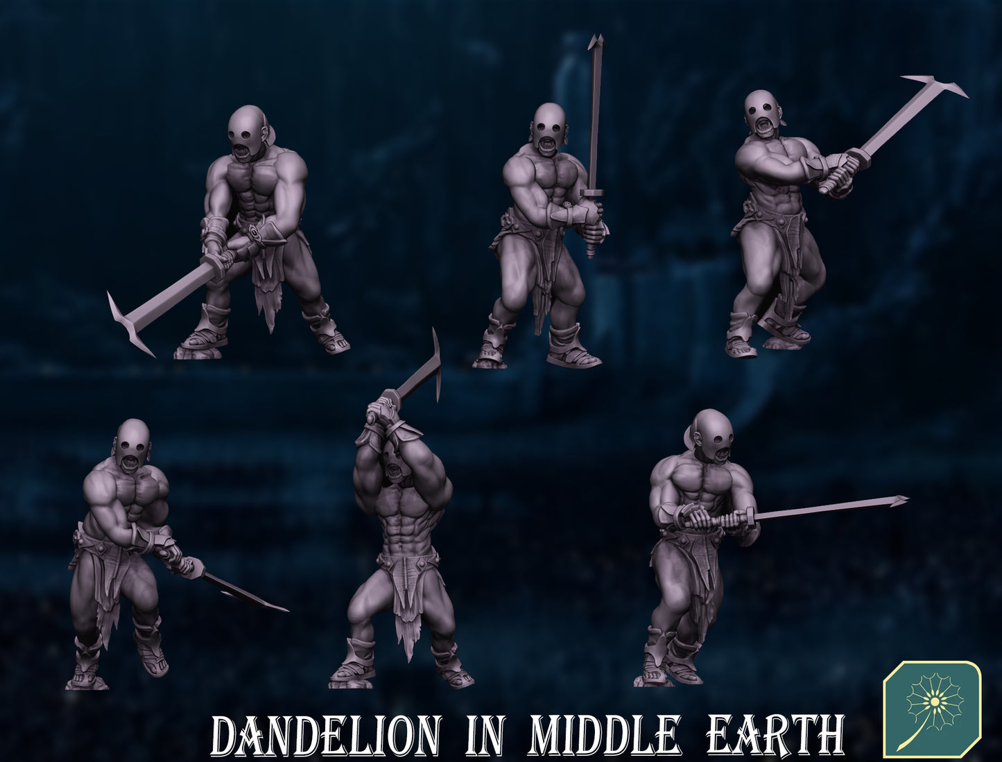 Forked Fortress Half-Orc Berserkers