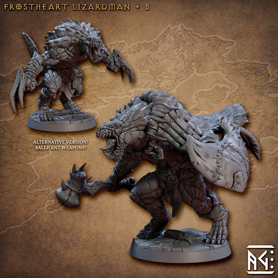 Frostheart Lizardmen from Artisan Guild