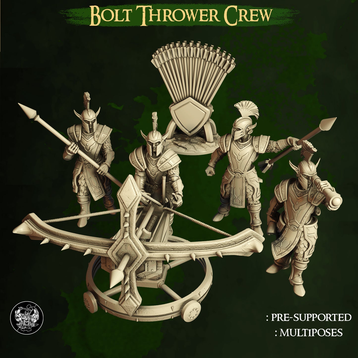 High Elf Bolt Thrower Crew from Master Forge