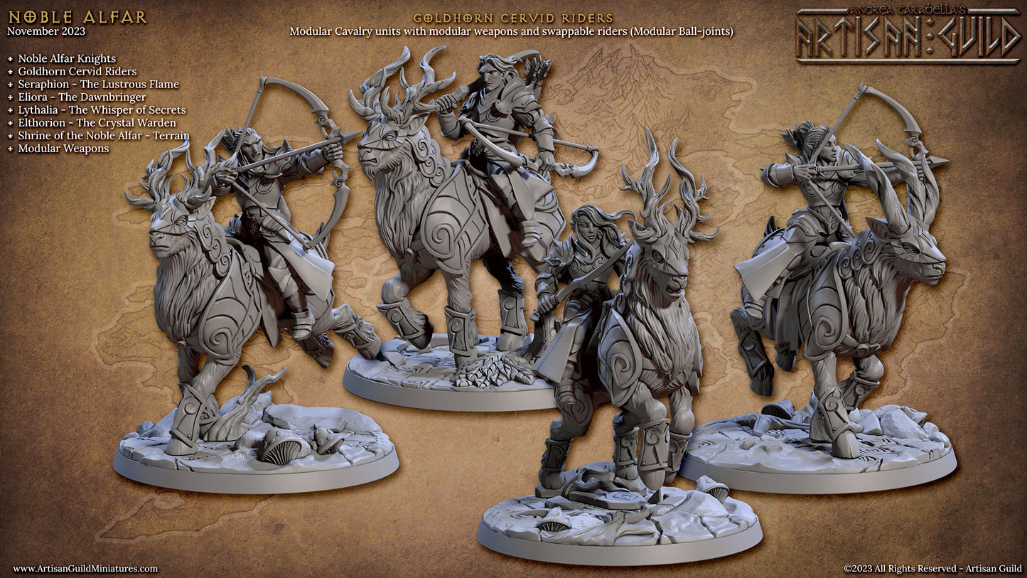 Goldhorn Riders from Artisan Guild