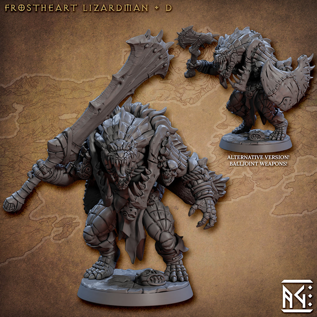 Frostheart Lizardmen from Artisan Guild