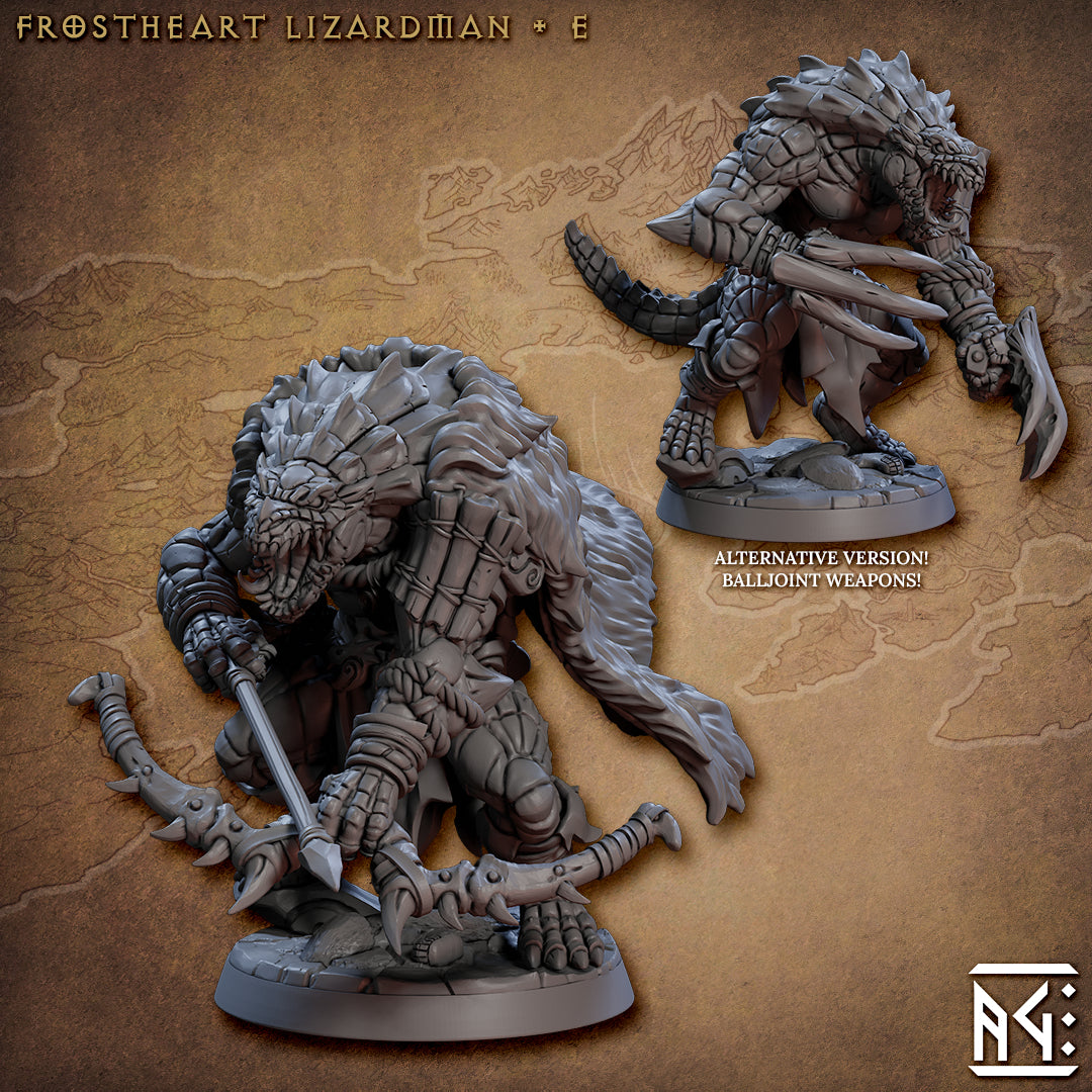 Frostheart Lizardmen from Artisan Guild