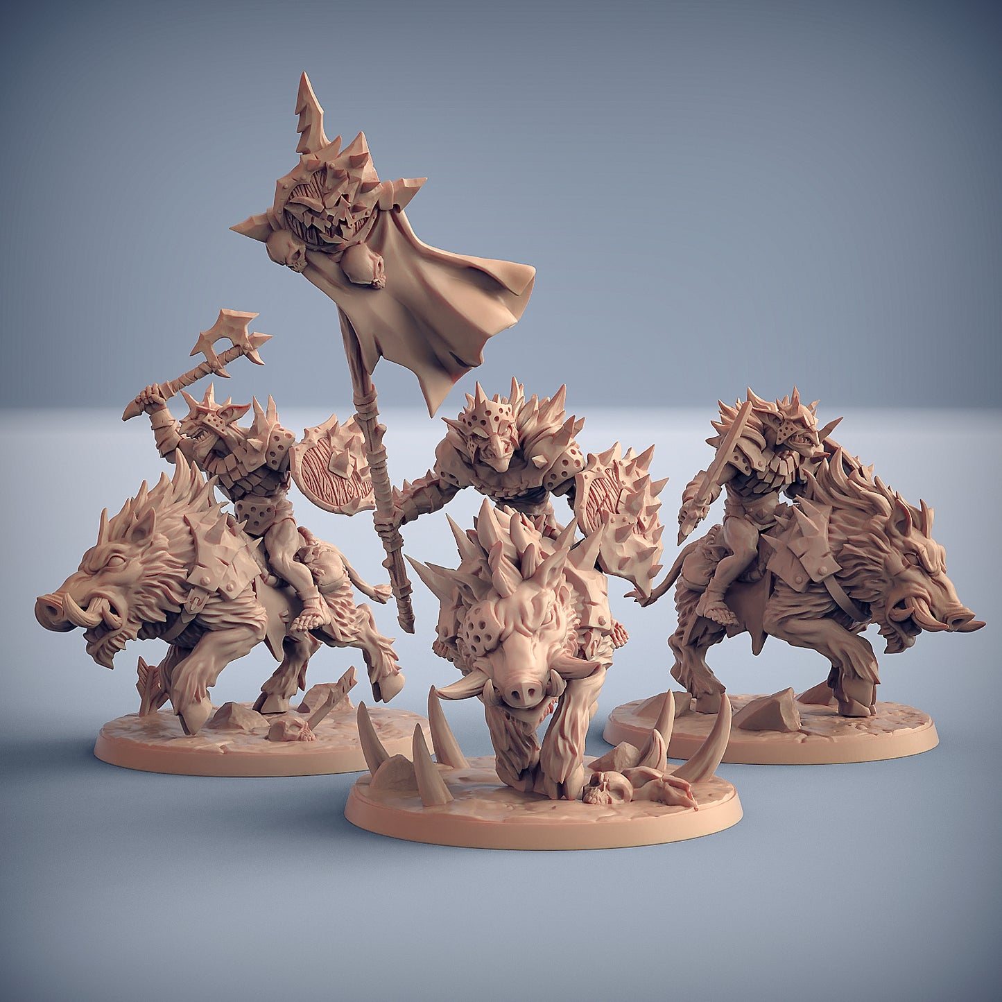 Blackrazor Goblin Boar Riders from Artisan Guild