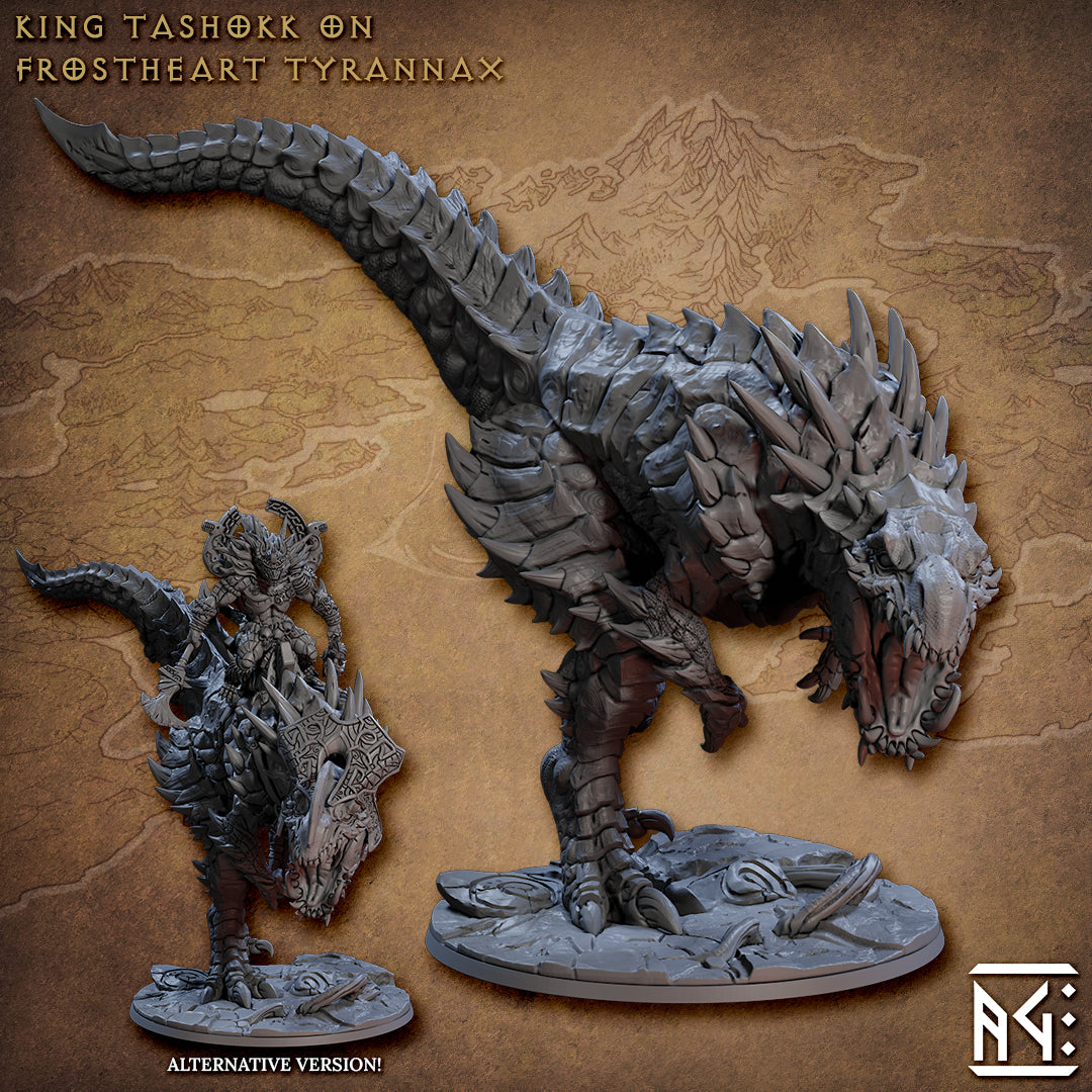 Tashokk the Great, Lizardmen King (2 variations) from Artisan Guild