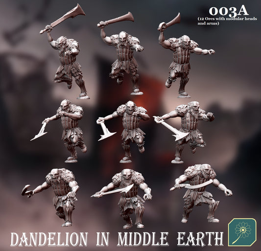 Shadow Mountain Berserkers (Variants) from Dandelion