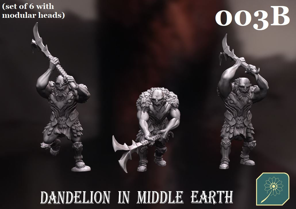 Shadow Mountain Berserkers (Variants) from Dandelion