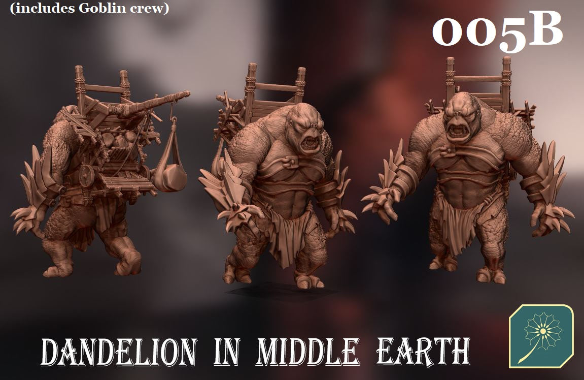 Catapult Troll (variations) from Dandelion