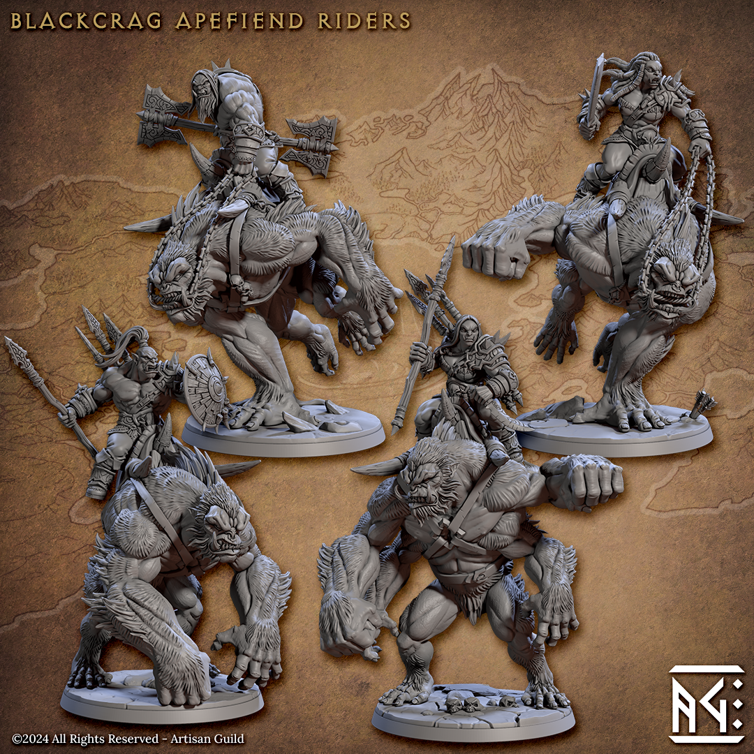 Blackcrag Apefiend Riders from Artisan Guild