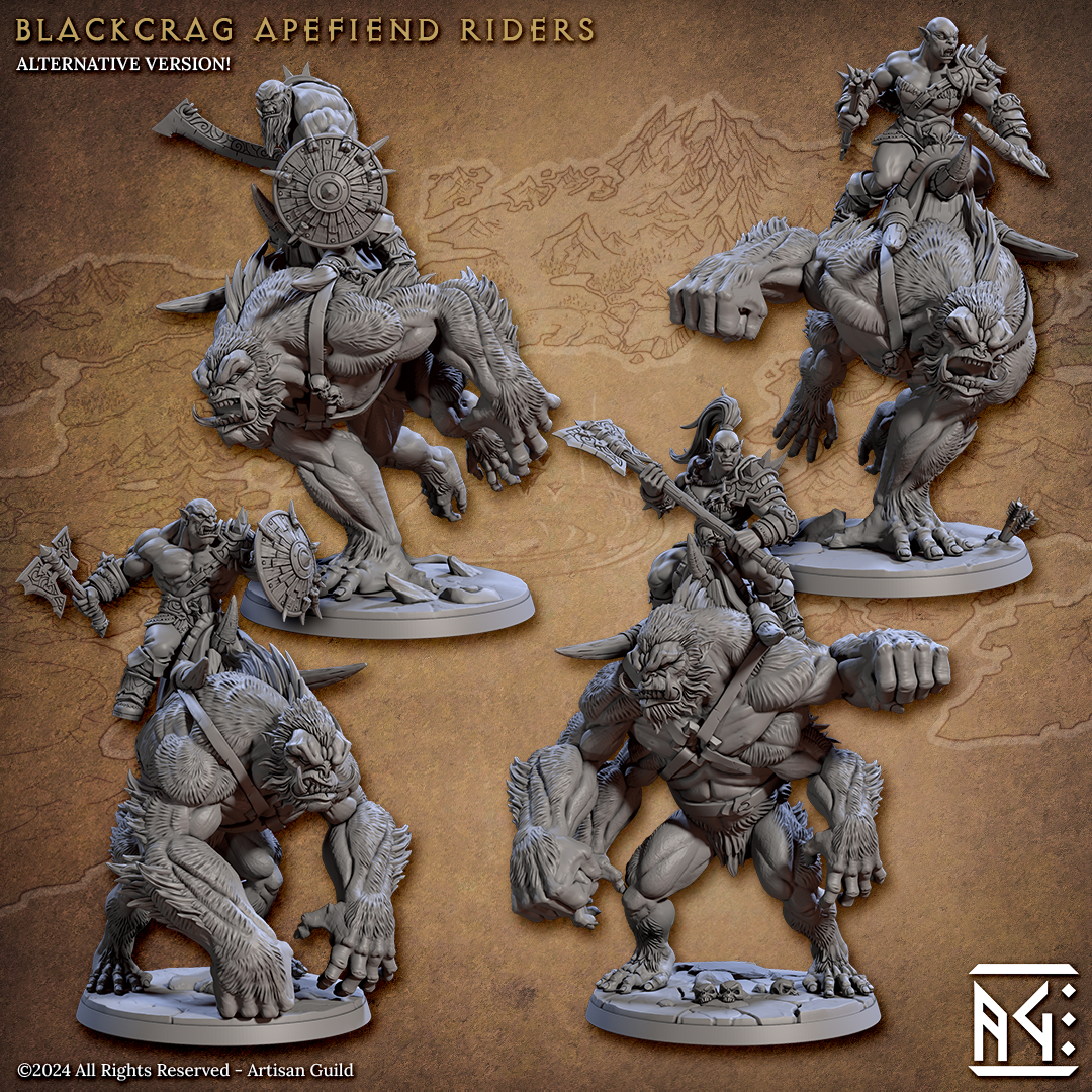 Blackcrag Apefiend Riders from Artisan Guild