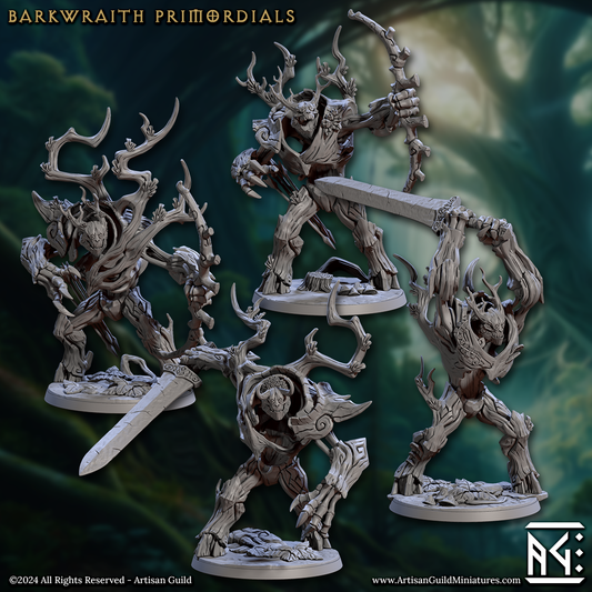 Barkwraith Primordials (2 versions) from Artisan Guild