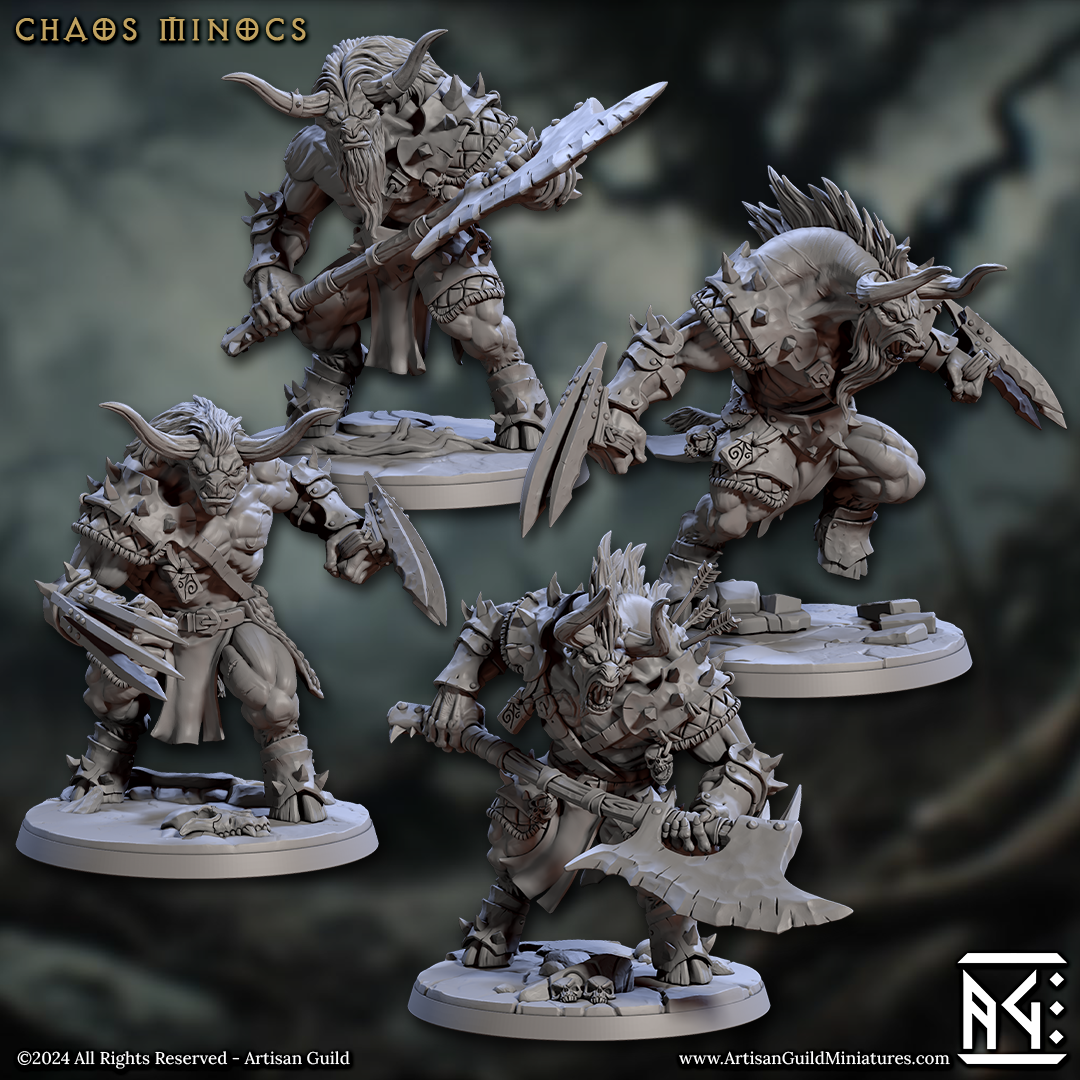 Chaos Minocs from Artisan Guild