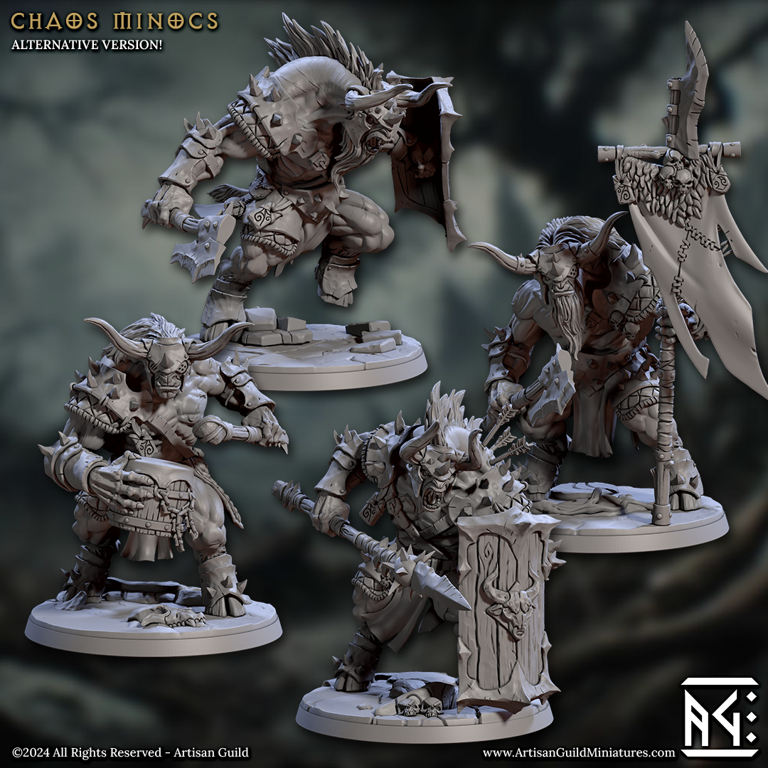 Chaos Minocs from Artisan Guild