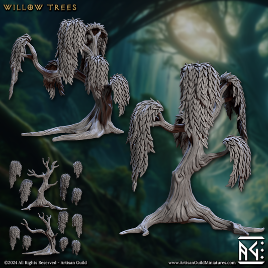 Willow Tree Scatter Terrain (3 Trees per Set) from Artisan Guild