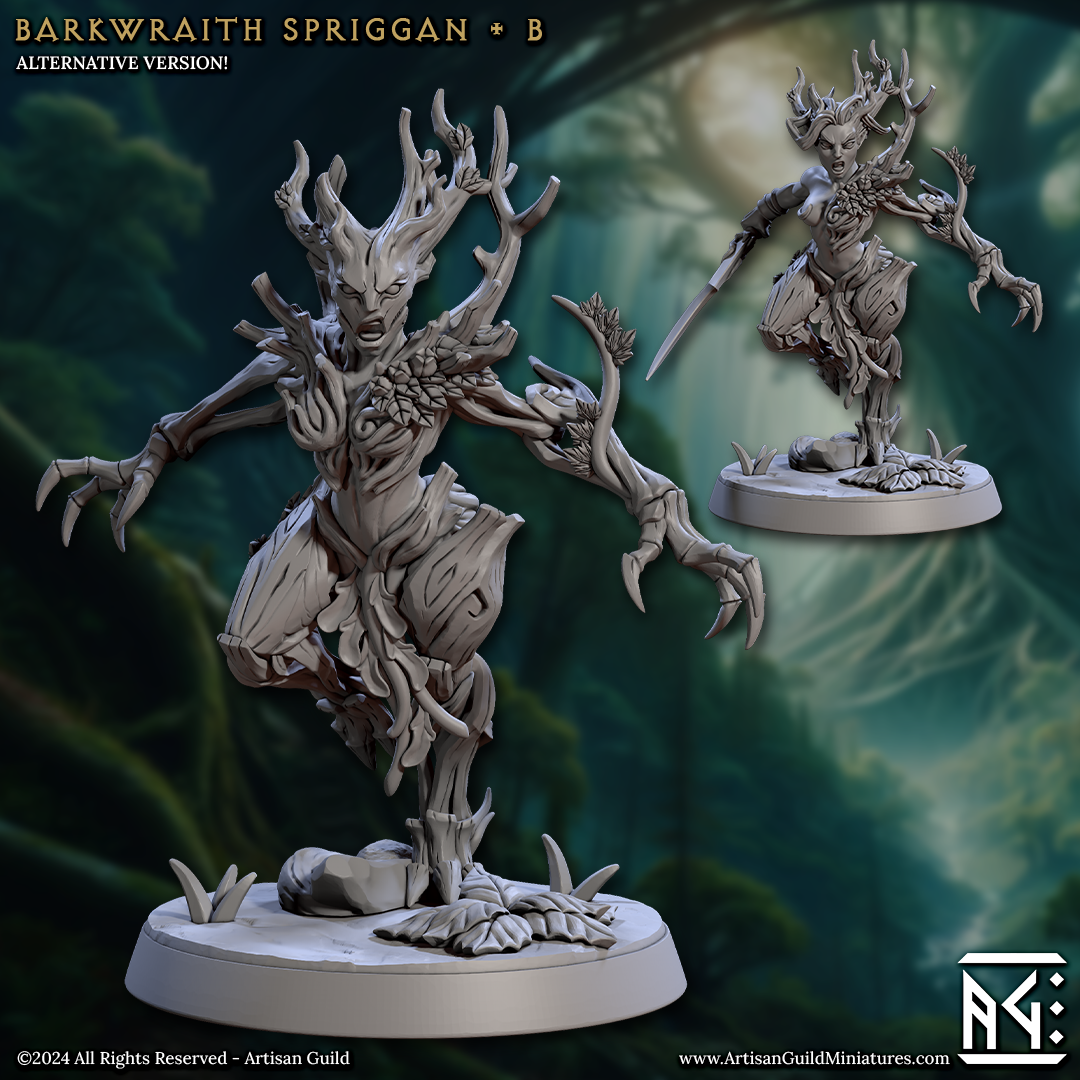 Barkwraith Spriggans (2 versions) from Artisan Guild