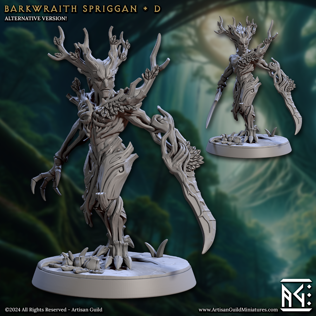 Barkwraith Spriggans (2 versions) from Artisan Guild