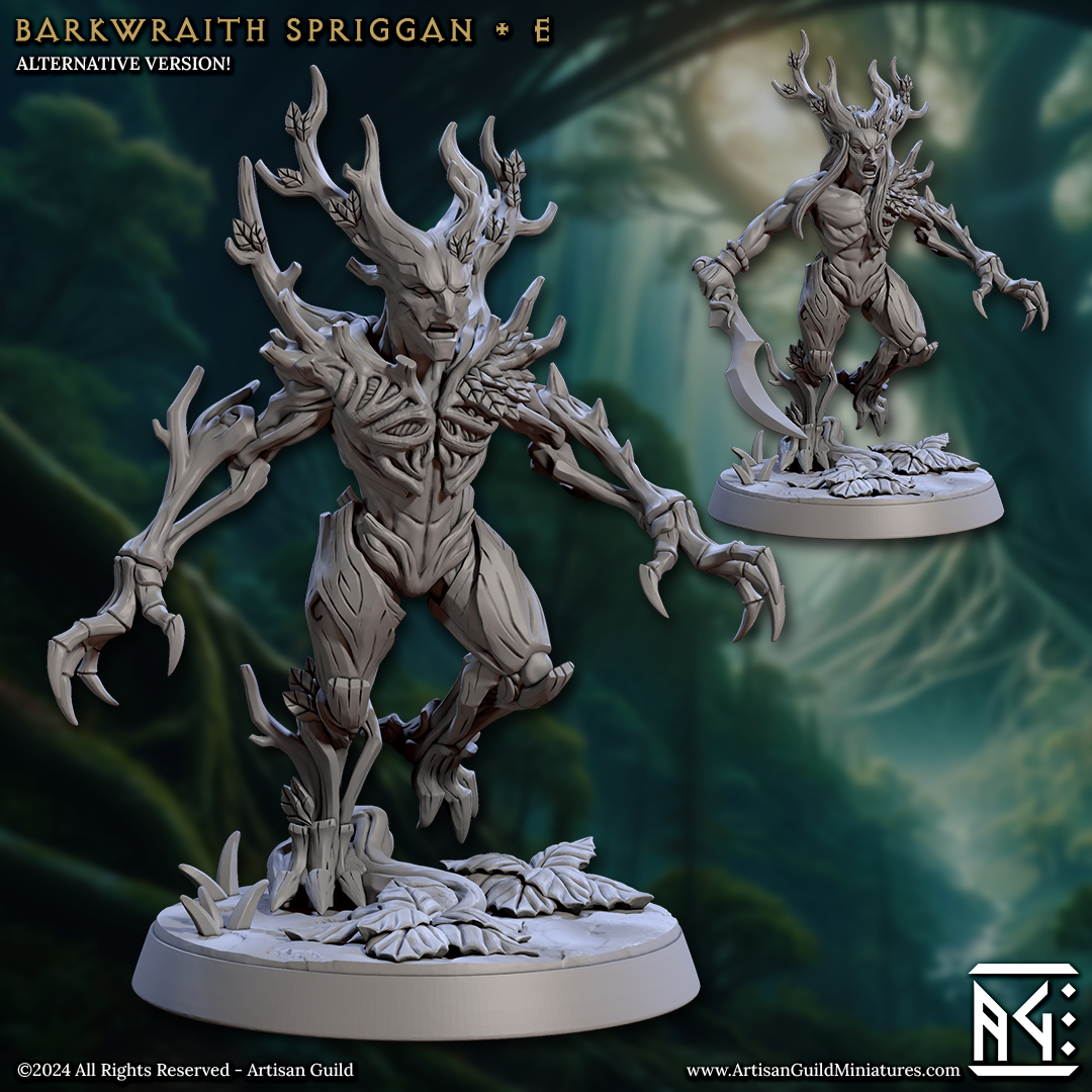 Barkwraith Spriggans (2 versions) from Artisan Guild