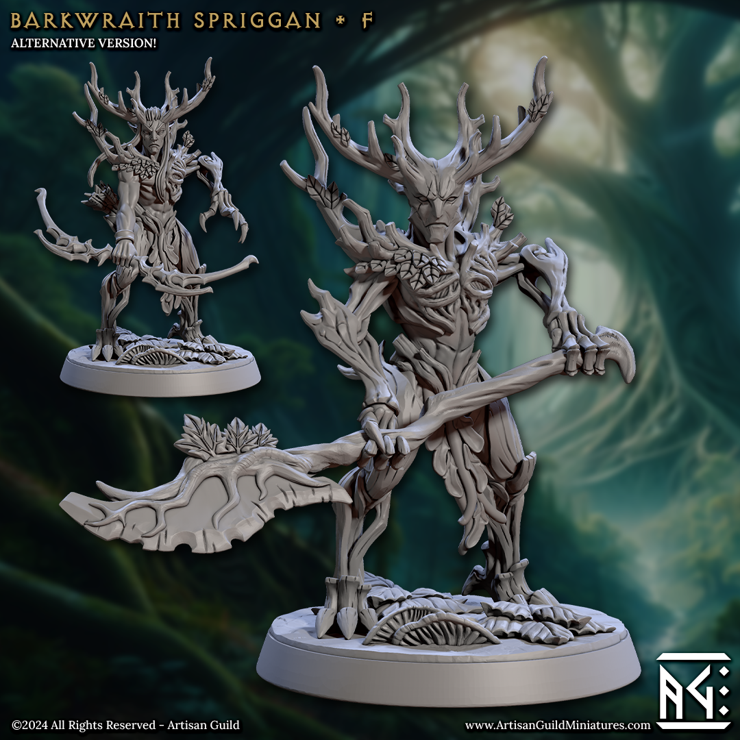 Barkwraith Spriggans (2 versions) from Artisan Guild