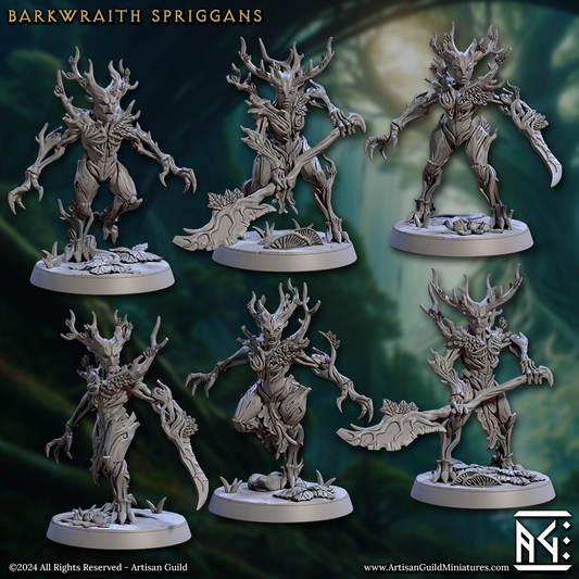 Barkwraith Spriggans (2 versions) from Artisan Guild