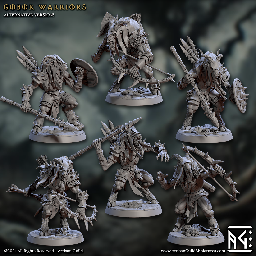 Gobor Goat Warriors from Artisan Guild