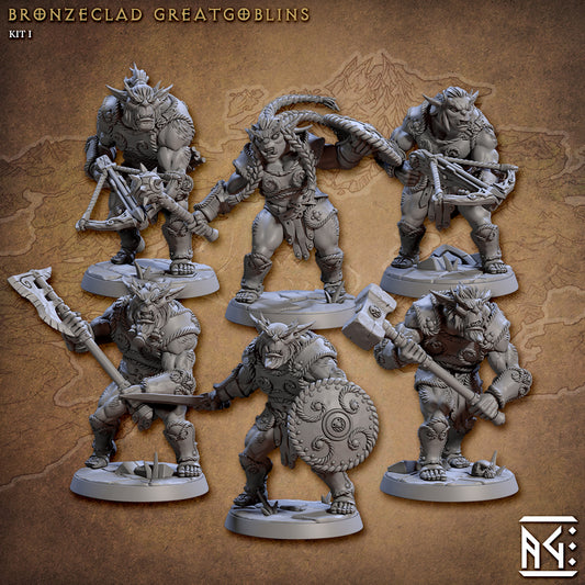 Bronzeclad Greatgoblins from Artisan Guild