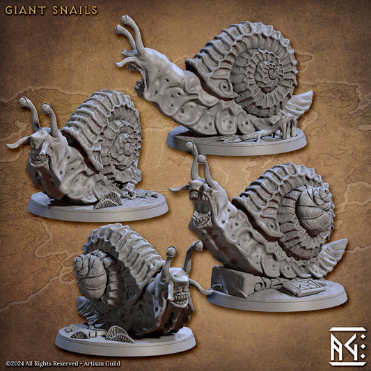 Giant Snails from Artisan Guild