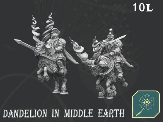 Metal Mountain Goat Captains (Unit of 2) from Dandelion in Middle Earth