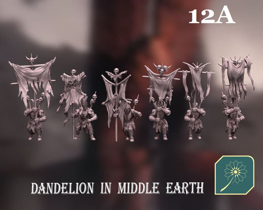 Shadow Mountain Orc Bannermen from Dandelion
