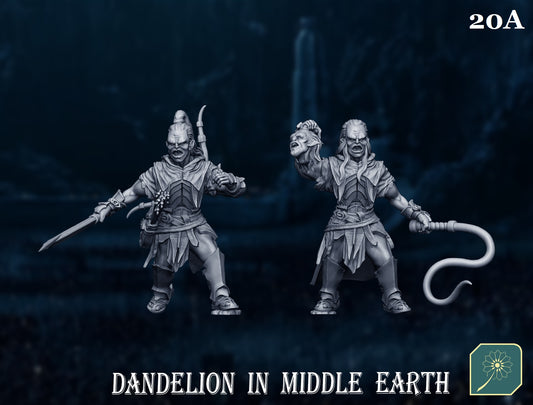 Forked Fortress Half-Orc Captains from Dandelion