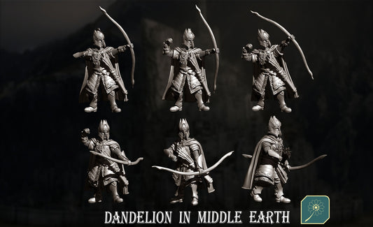 Veterans of the Guard Tower (x24 Bows) from Dandelion in Middle-earth