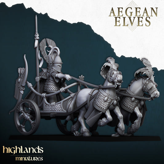 Aegean Elf War Chariot from Highlands Miniatures