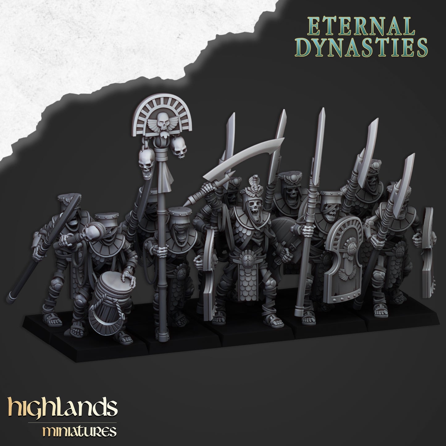 Dune Lords Ancient Guards (Halberds or Swords Versions) from Highlands Miniatures