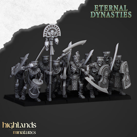 Dune Lords Ancient Guards (Halberds or Swords Versions) from Highlands Miniatures