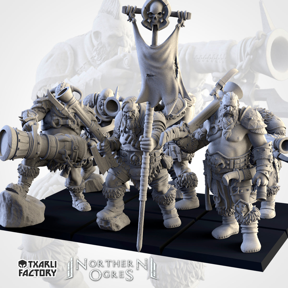 Northern Ogre Bombardiers from Txarli Factory