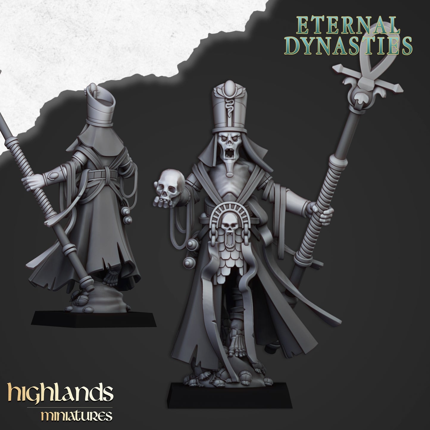 Dune Lords Eternal Prince (2 versions) from Highlands Miniatures