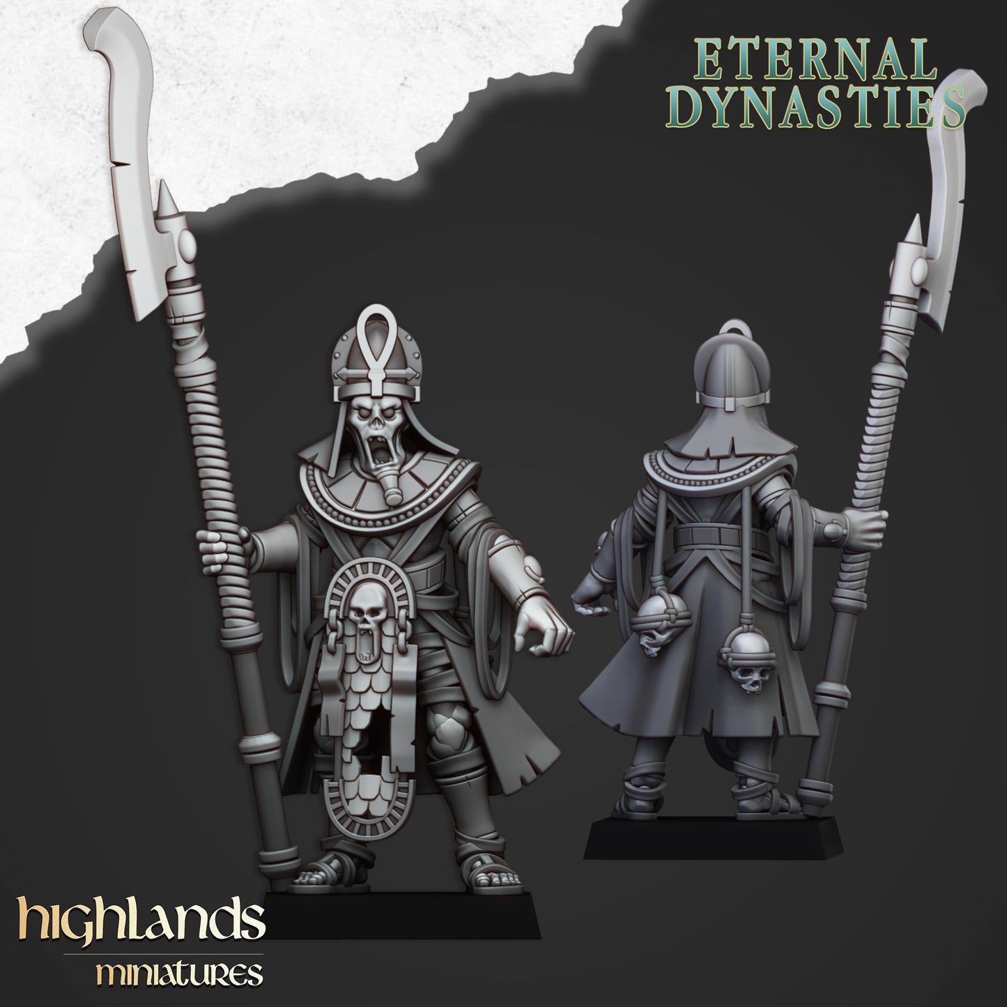 Dune Lords Eternal Prince (2 versions) from Highlands Miniatures