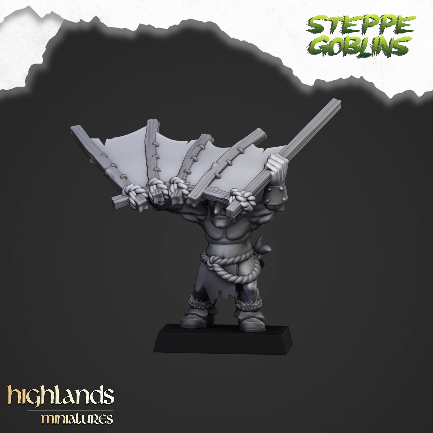 Steppe Goblin Launcher from Highlands Miniatures