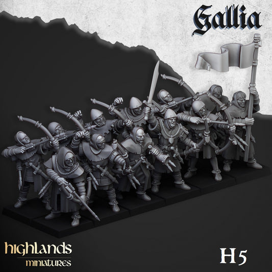 Marksmen of Gallia from Highlands Miniatures