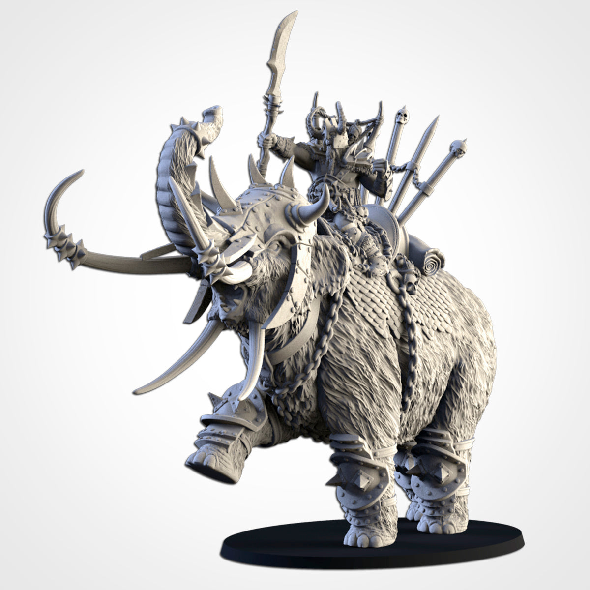 Northern Ogre Khan on Mammoth from Txarli Factory
