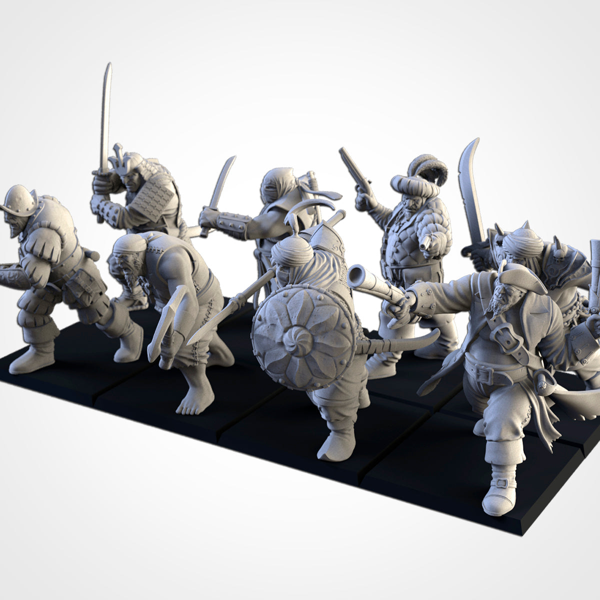 Northern Ogre Mercenaries from Txarli Factory