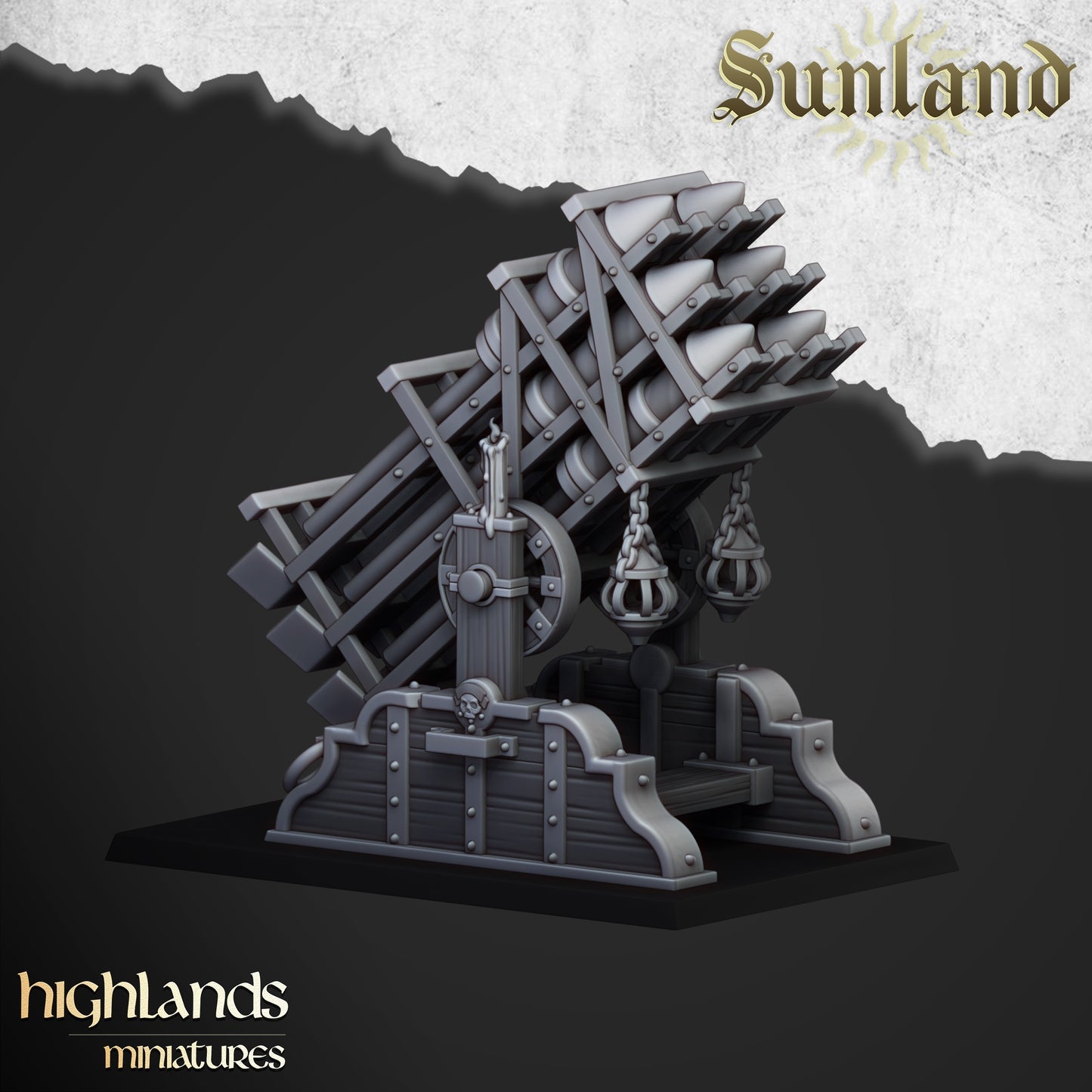 Sunland Artillery Units from Highlands Miniatures