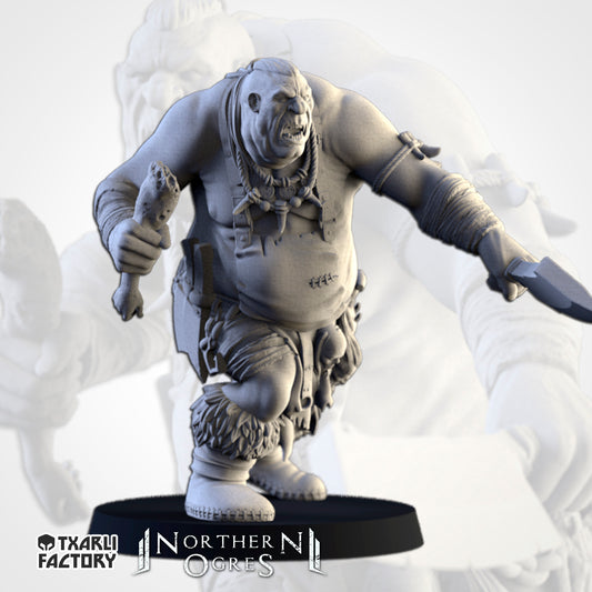 Northern Ogre Butcher (with or withou Cauldron) from Txarli Factory