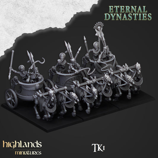 Dune Lords War Chariots (set of 3) from Highlands Minatures