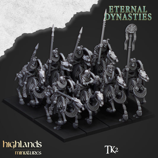 Dune Lords Skeletal Cavalry from Highlands Minatures