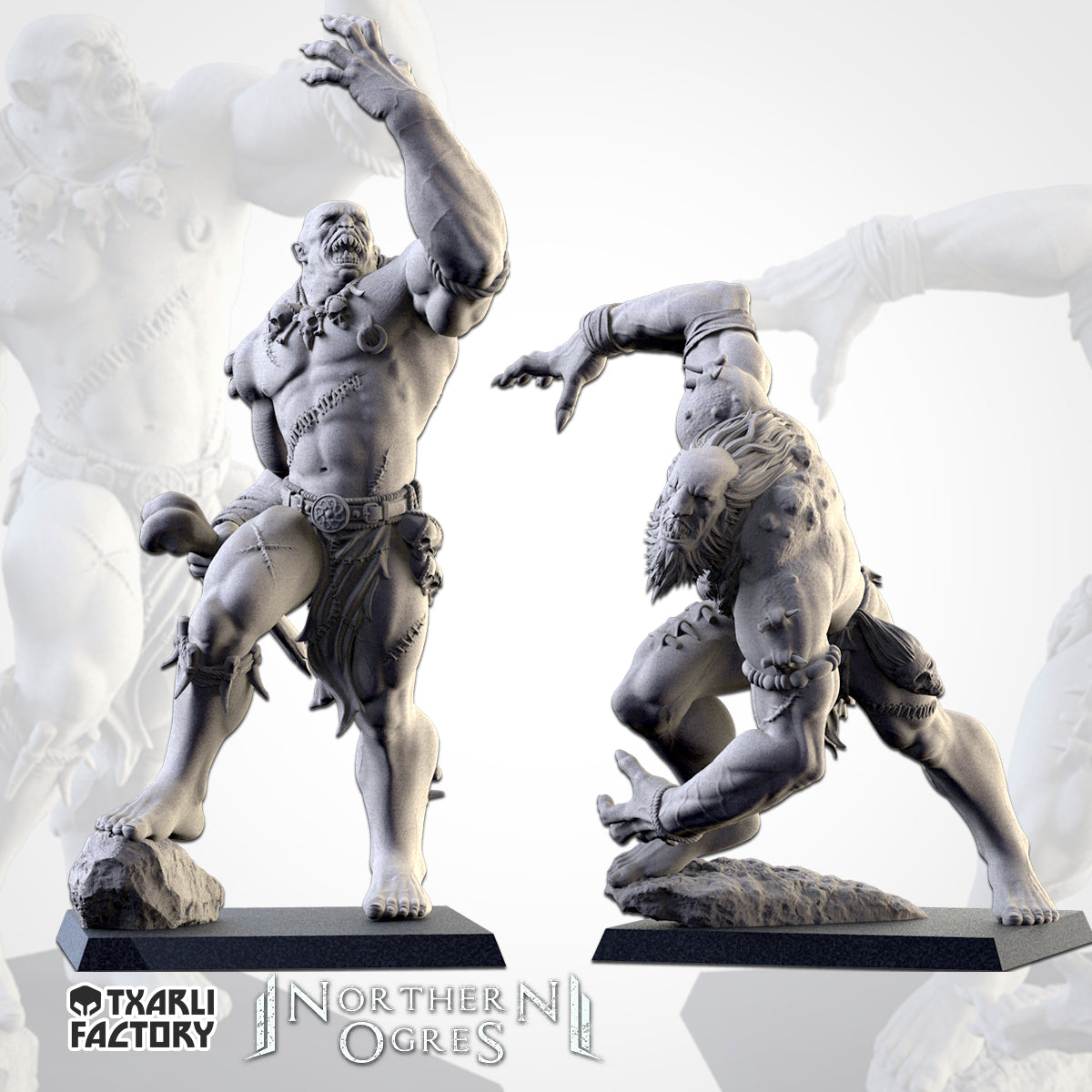 Northern Ogre Gorgers from Txarli Factory
