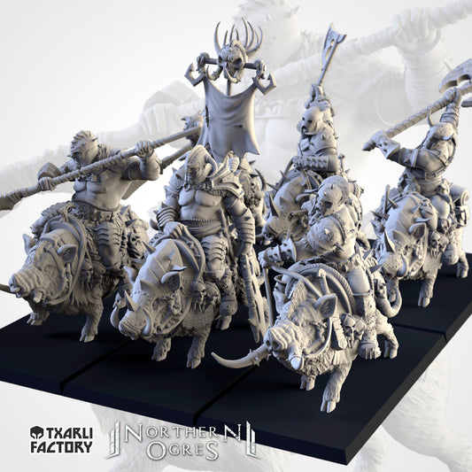 Northern Ogre Tusker Cavalry from Txarli Factory