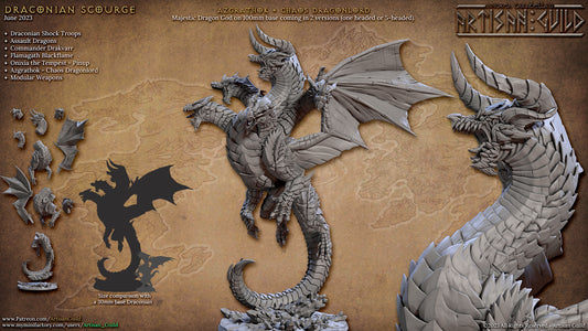 Azgrathok, Chaos Dragon Lord from Artisan Guild