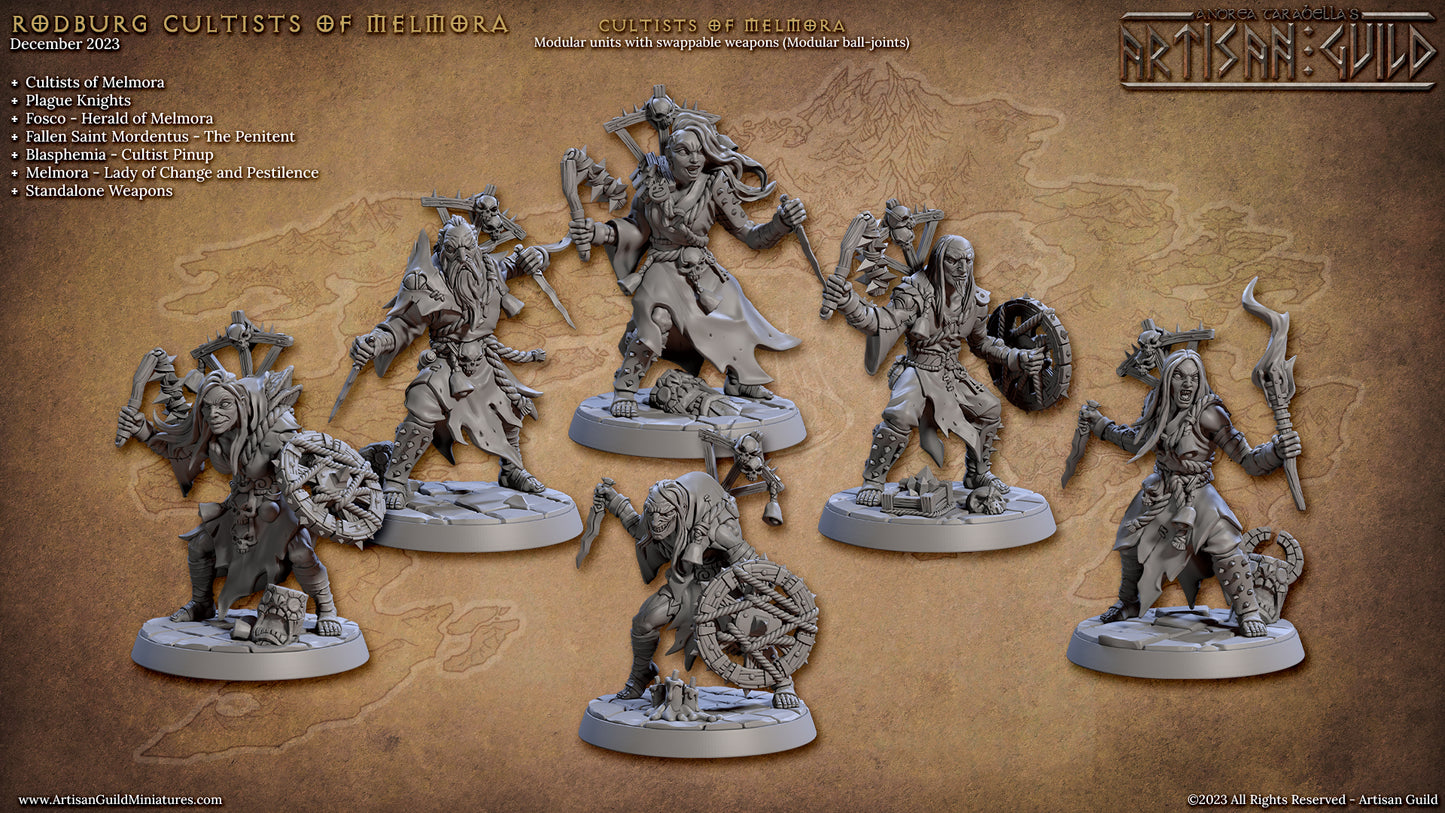 Cultists of Melmora from Artisan Guild
