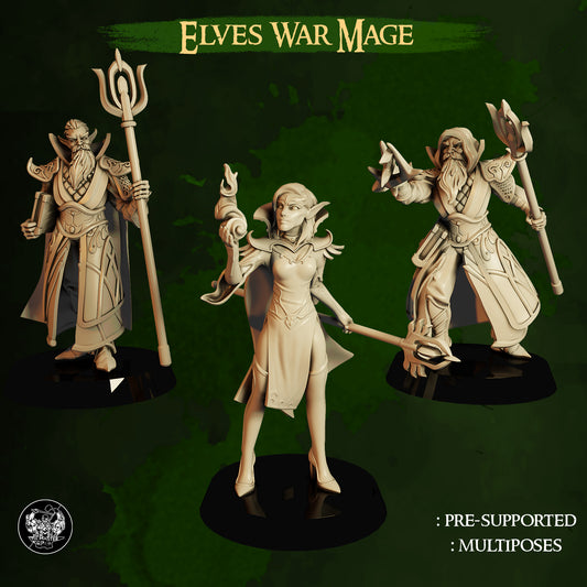 Elves War Mages from Master Forge
